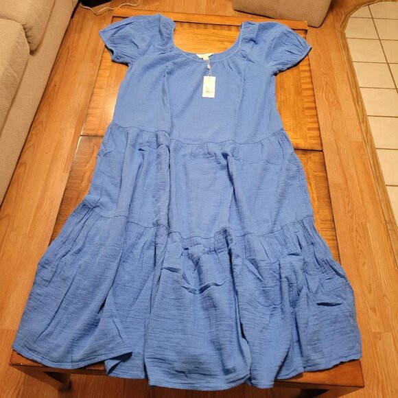 Lilly Pulitzer Other - Lilly Pulitzer Sunwashed Blue Zemini Maxi Coverup